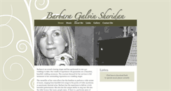 Desktop Screenshot of barbaragalvinsheridan.ie